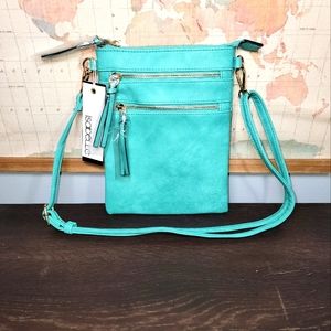 BRAND NEW Isabelle "Peta Approved Vegan" Crossbody Bag
